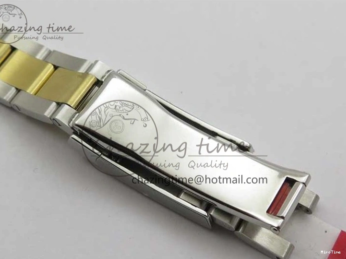 MiroTime 0127 SoftTouch Datejust 31mm 278273 SS YG BP Maker Best Edition Gray Diamonds Dial on SS YG Oyster Bracelet 2715